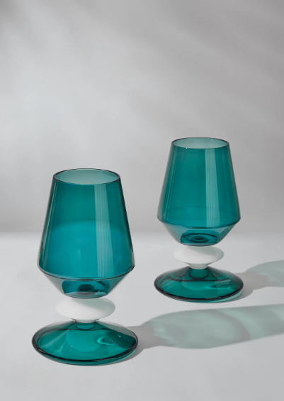 Emerald Cocktail Glass