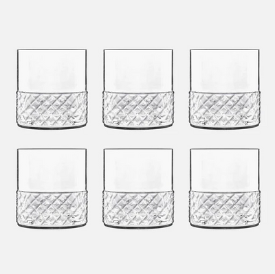 Roma Whiskey Tumblers 300ml, Set of 6
