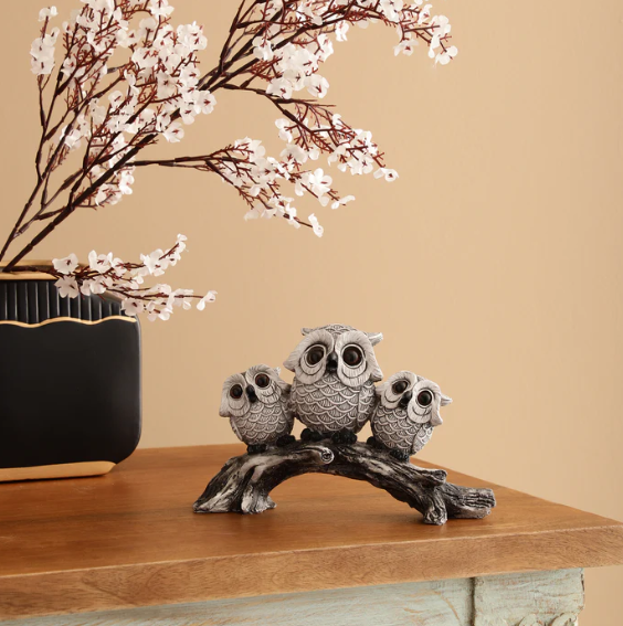 The Three Owl Family (Medium)