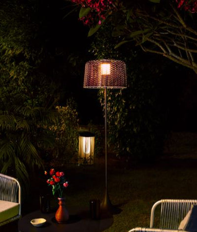 Glaze Solar Floor Lamp