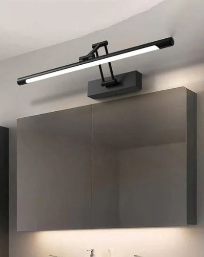 Cabinet Mirror Wall Light - Black