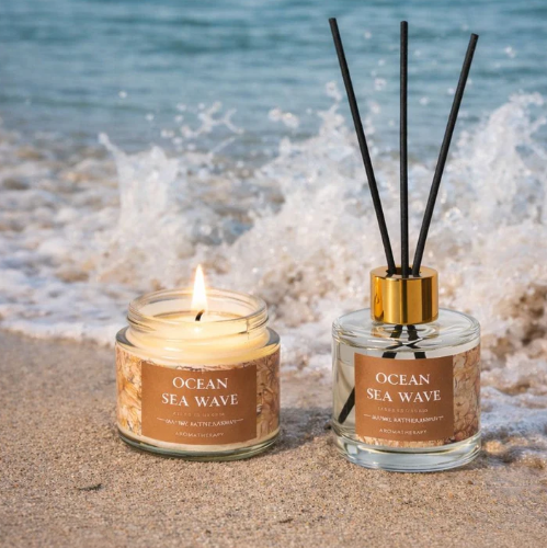 Luxury Aromatherapy Diffuser Candle Set