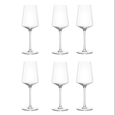 Puccini Riesling Wine Glasses 400ml, Set of 6