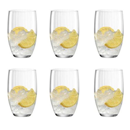 Long Drink Tumblers 460ml, Set of 6
