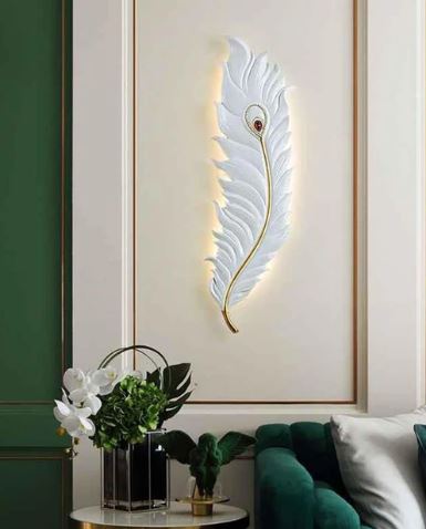 Feather Wings Wall Light