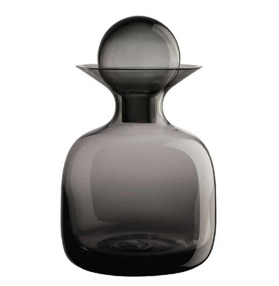 Sarabi Glass Water Carafe 750ml - Grey