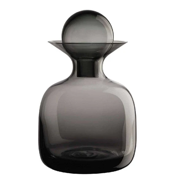 Sarabi Glass Water Carafe 750ml - Grey