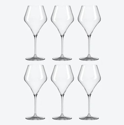 Aram Red Wine Glasses 500ml, Set of 6