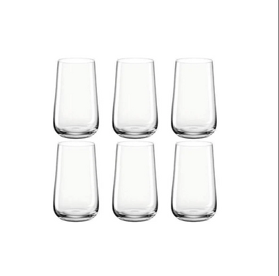 Brunelli Long Drink Glasses 530ml, Set of 6
