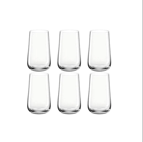 Brunelli Long Drink Glasses 530ml, Set of 6