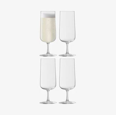 Arc Champagne Flutes 240ml, Set of 4