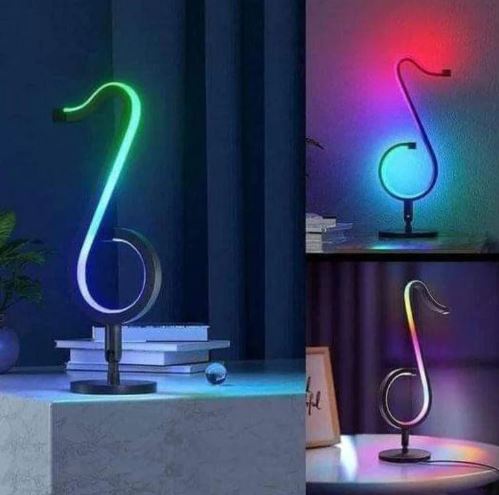 Led smart musical note light
