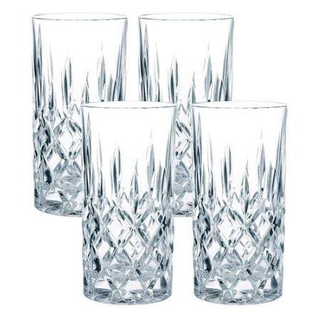 Noblesse Long Drink Glasses 375ml, Set of 6