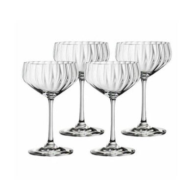 Lifestyle Coupe Glasses 310ml, Set of 4