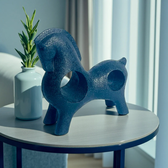 Elegant Horse Modern Decorative Showpiece