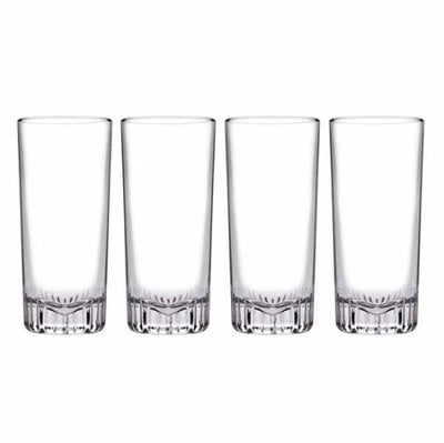 Caldera Short Highball Glasses 285ml, Set of 4