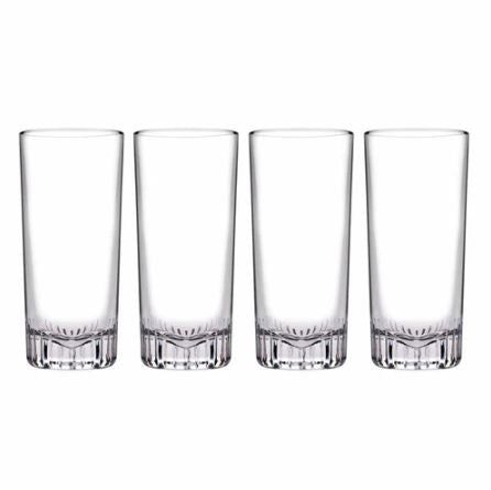 Caldera Short Highball Glasses 285ml, Set of 4