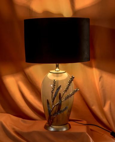 Meadow Metal & Glass Table Lamp