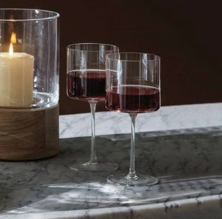 Otis Red Wine Glasses 310ml, Set of 2