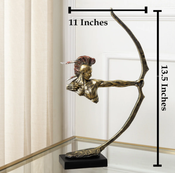 Archer's Legacy Home Decoration Showpiece