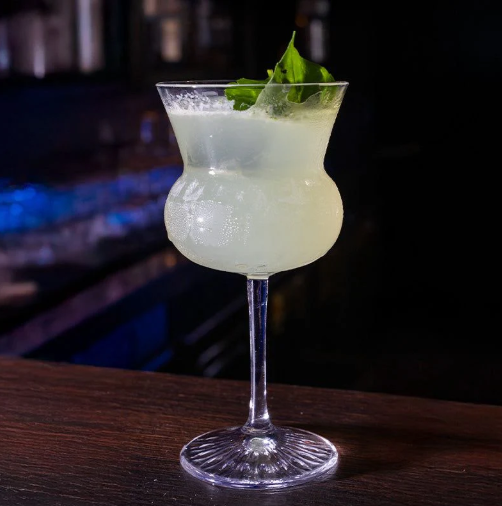 bloom crystal cocktail glass - set of 2 - made in italy