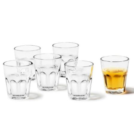 Rock Shot Glasses 50ml, Set of 6