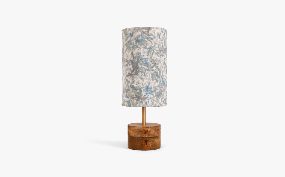 Flake Table Lamp Blue