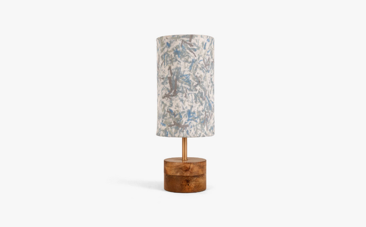 Flake Table Lamp Blue