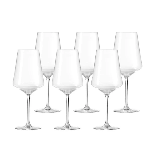 Puccini Red Wine Glasses 750ml, Set of 6