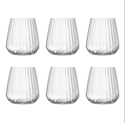 Speakeasy Swing Whiskey Tumblers 450ml, Set of 6