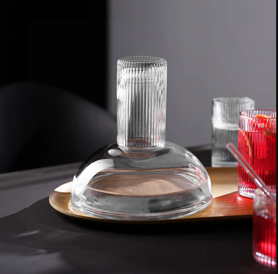 Juna Water Carafe with Tumbler 1300ml - Clear