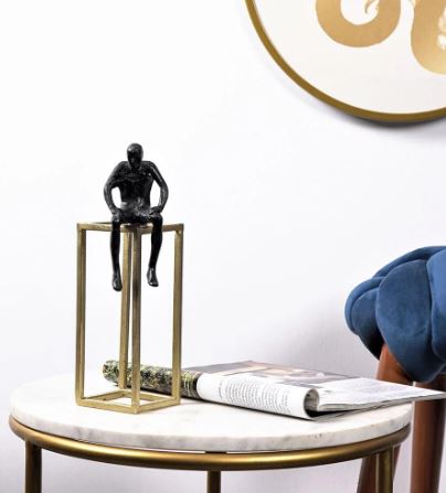 Modern Art The Thinker Table Accent