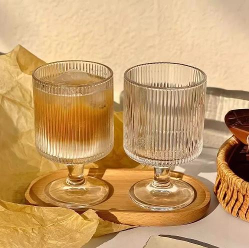 Stria Stripe Beverage Glass - Set Of 6