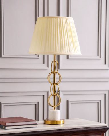 'Gleaming Circlets' Table Lamp