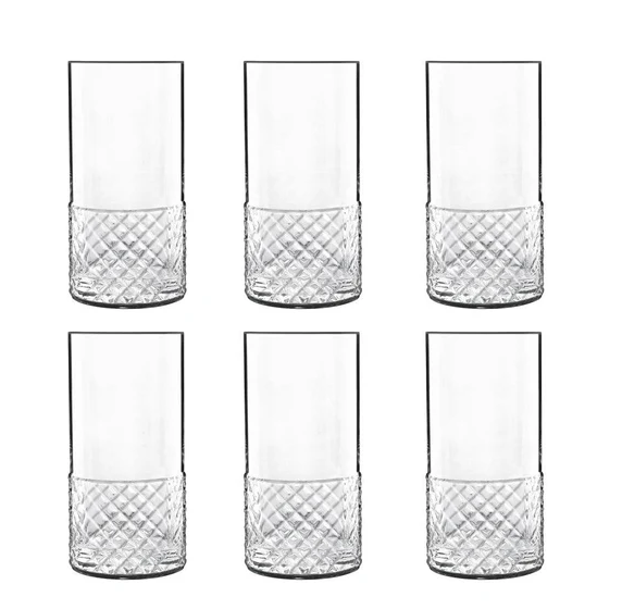 Roma Highball Glasses 480ml, Set of 4