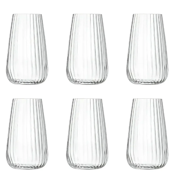 Strips Hi-Ball Glass (Pack Of 6) P1
