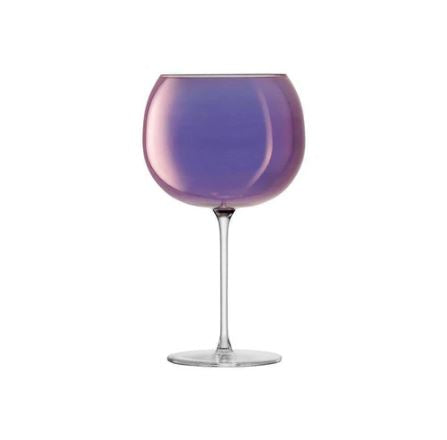 Aurora Balloon Glasses 680ml, Set of 4 - Polar Violet
