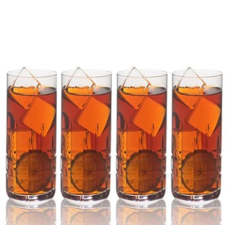 Luxury Collection Brilliant Highball Glasses 370ml, Set of 4