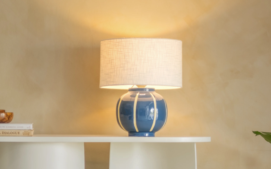 Taoza Blue Table Lamp