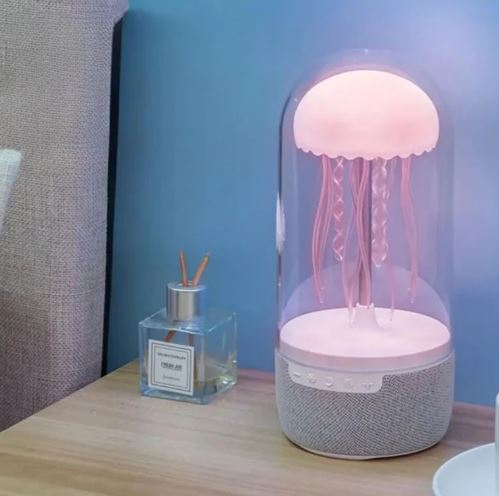 Jellyfish led bluetooth night speaker