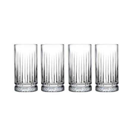 Elysia Long Drink Glasses 280ml, Set of 4