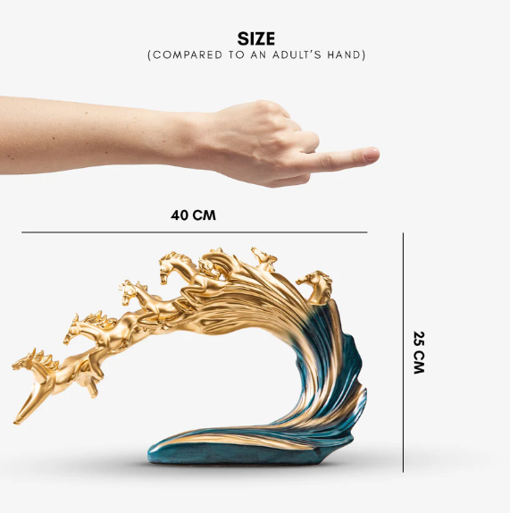 Waves of Pegasus – Symbol of Power, Luck & Motion