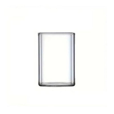 Borosilicate Square Short Tumblers, Set of 2