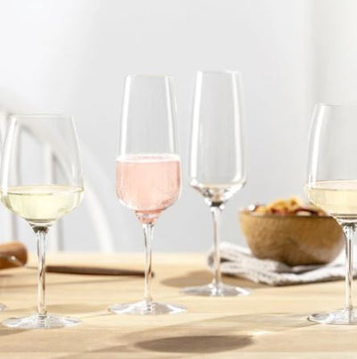 Champagne Glasses 240ml, Set of 6