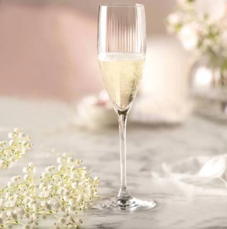Champagne Flutes 250ml, Set of 6