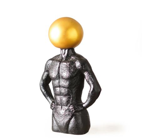 Geometric Marvel: MuscleCraft Accent