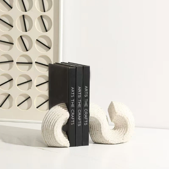 Elegant Marble Bookend Showpiece