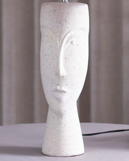 Artistic Illumination: Human Face Table Lamp