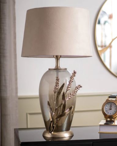 Meadow Metal & Glass Table Lamp