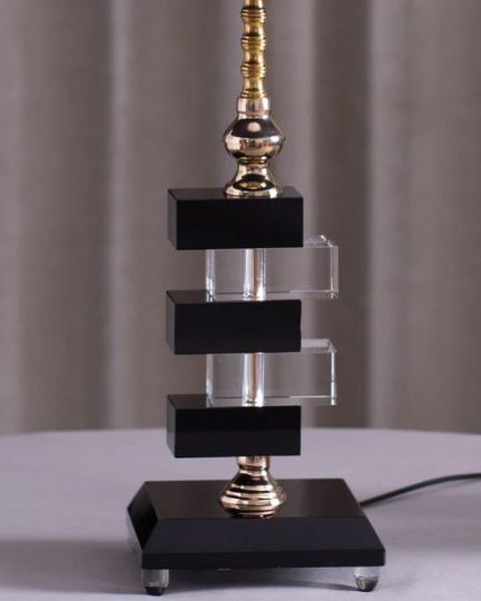 Brilliant Glow Crystal Glass Table Lamp